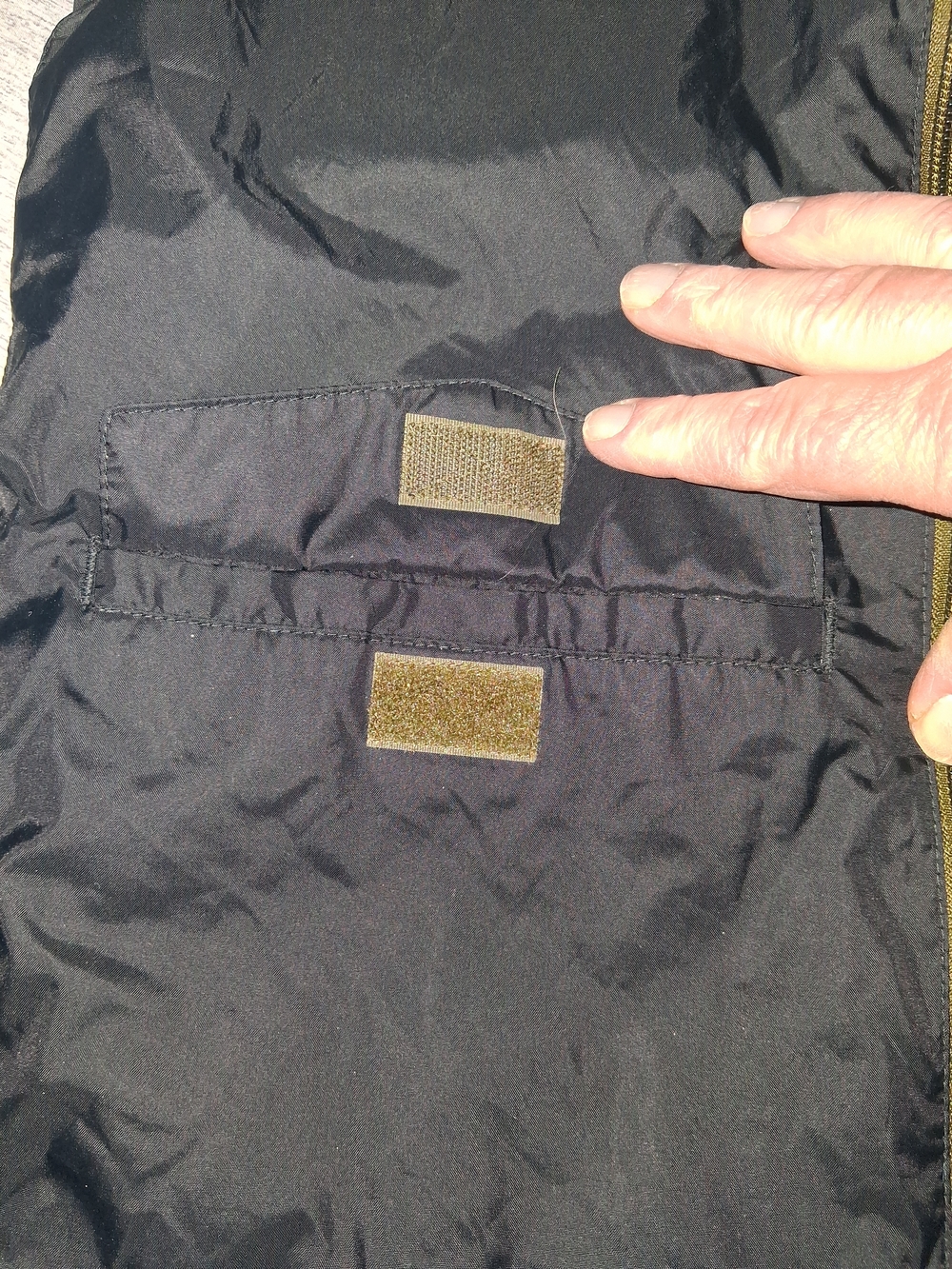 Columbia Kids' Hooded Two-Tone Jacket - Olive & Navy - Picture 5 of 6